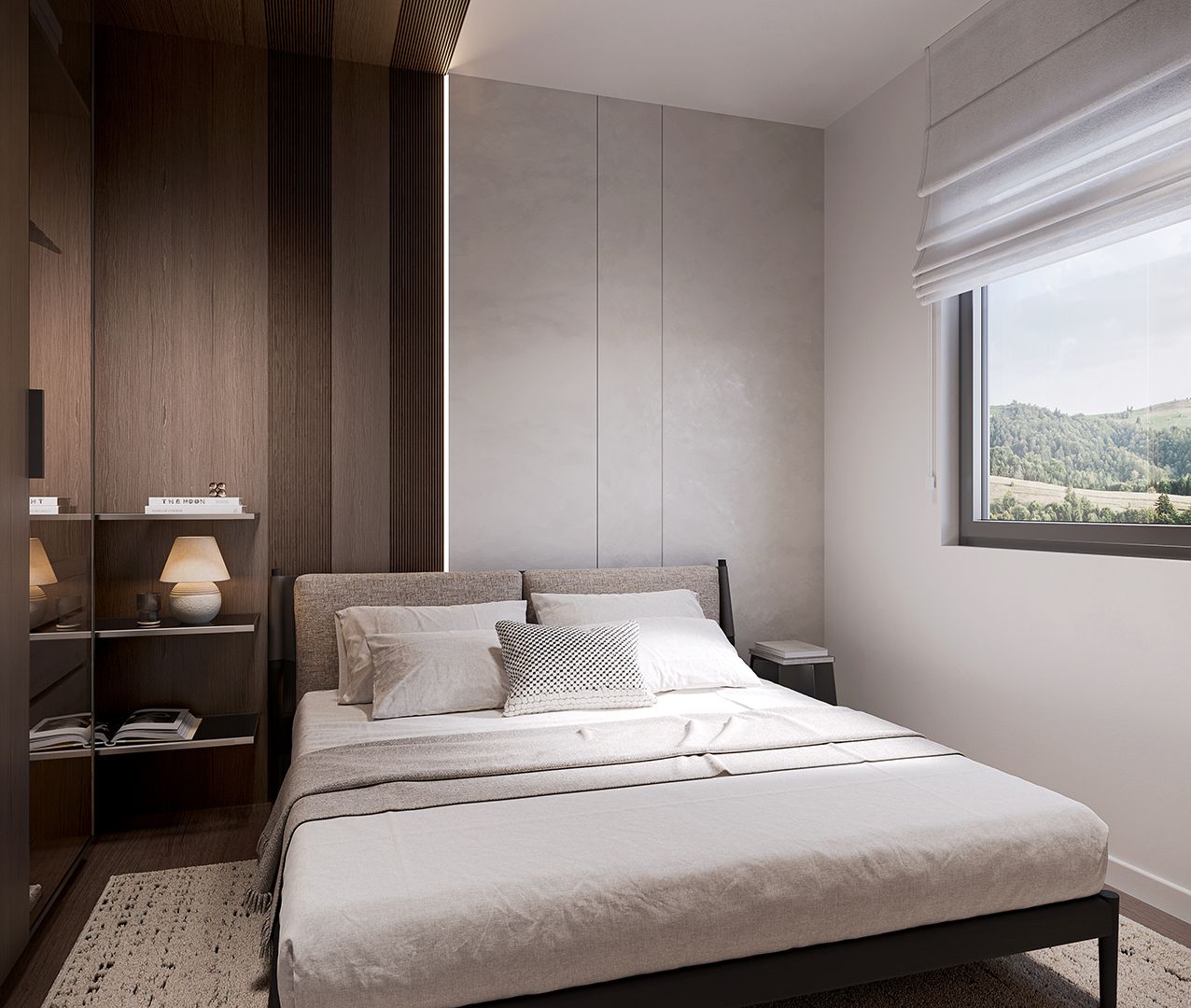 Bedroom — Type 2 apartment